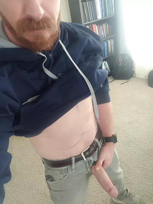 Happy hump day from Colorado! Bout to start snowing wish I had something warm later.... by Hornyandahalf112