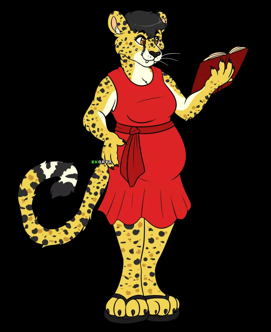 Happy National Cheetah Day 2021 (Art by Skoryx on Etsy) posted by JBurd1127