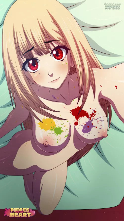 happy painting with Skyla [Erkerut Demonheart] by MACHSTYCK