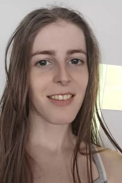 happy smile ☺️ no makeup by lilhyperpotion