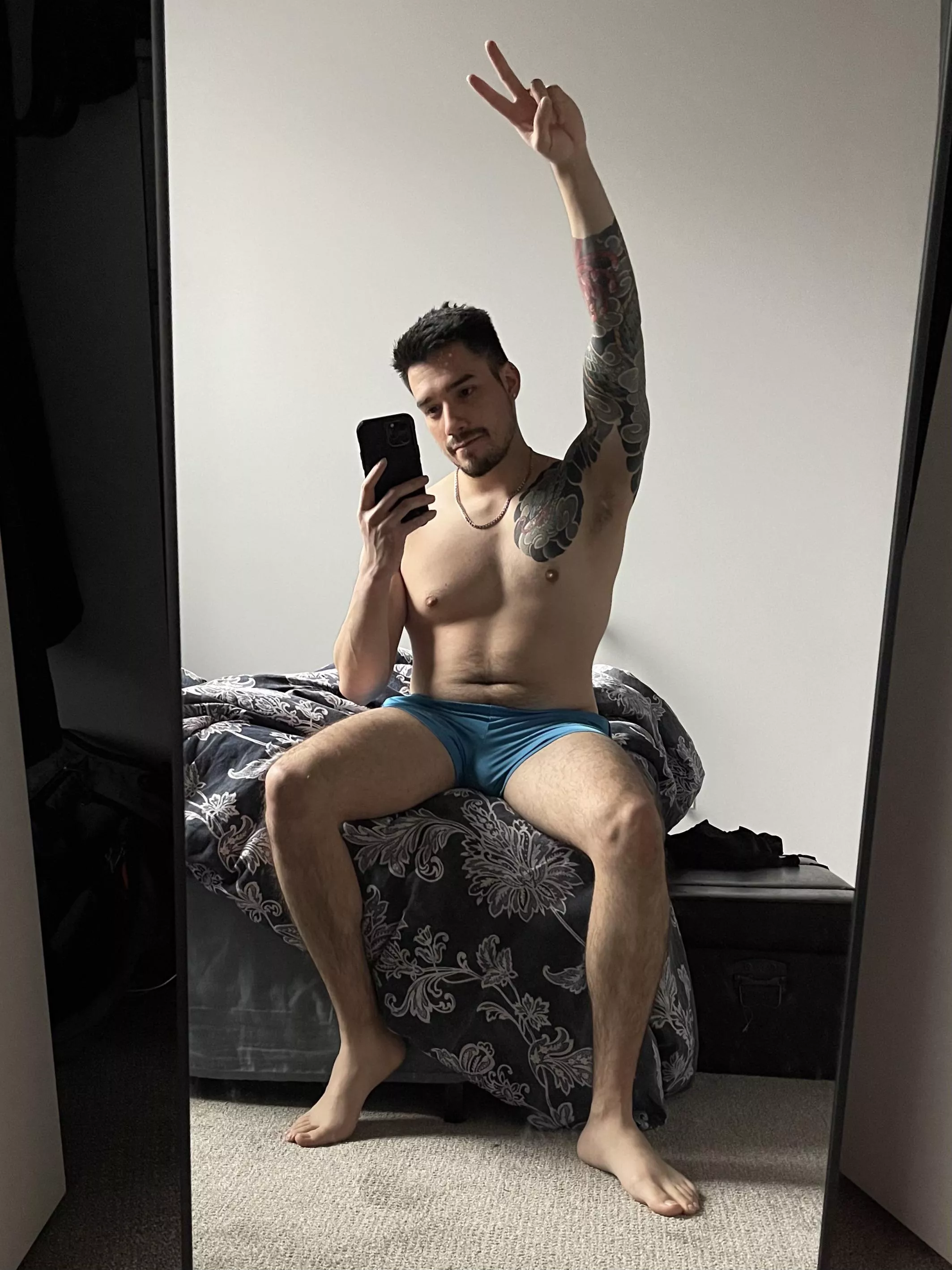 Happy to be back in my own bed 🛏 posted by EverythingsOak