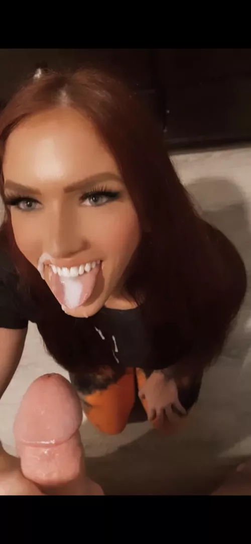 Happy to receive his cum! (F28) by Ok-Insurance6537