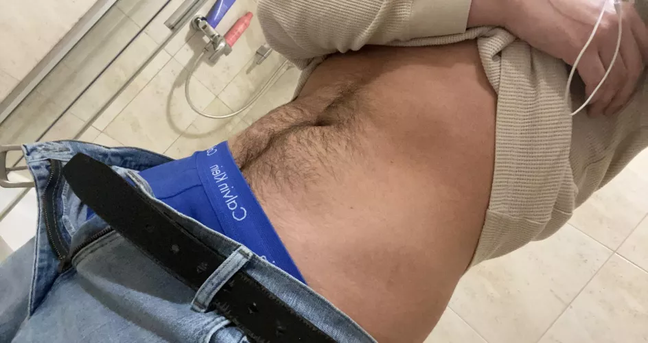 Happy trail 😆 by hairydaddyjew