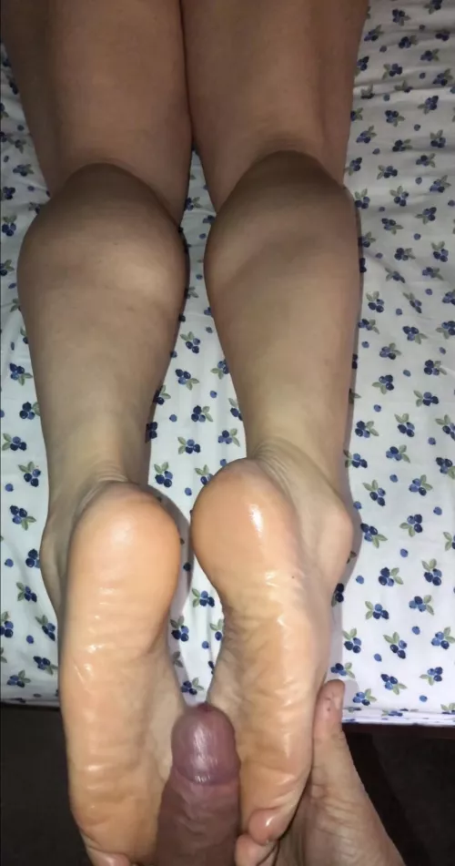 Happy Tuesday! Been a while so wanted to share a photo from my latest video! ;) by FootsieGirlJ1