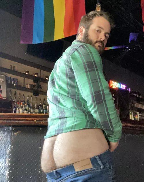 Happy tushy Tuesday y'all. by NCWolfieCub