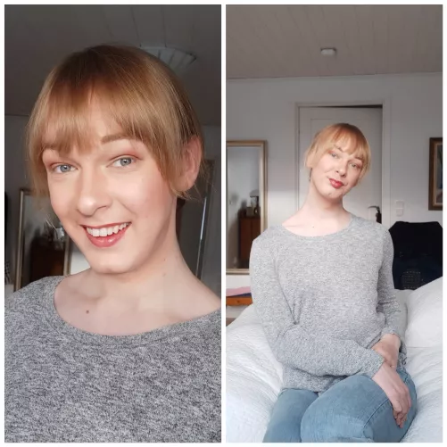 Happy with my makeup, this is before i put on my false lashes. What do you think? 🥰❤ by CardLakeFiction