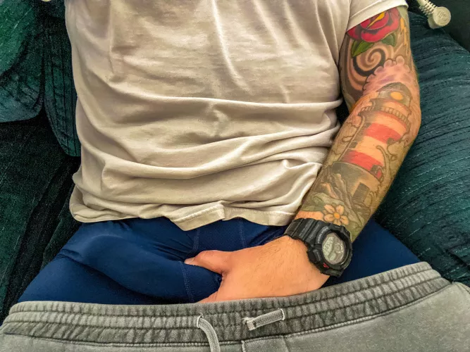 Hard as fuck after work. by Background_Weight_88