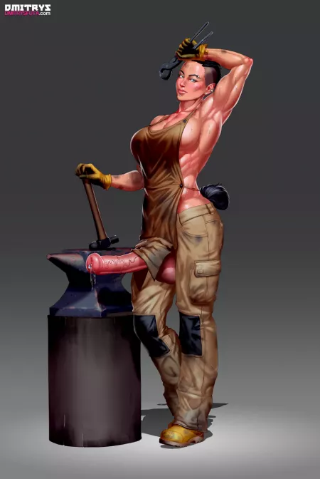 hard as steel, i guess she smith it by AdamMDH