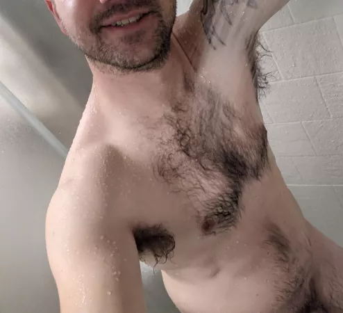 Hard to take pictures in these small camper showers haha by [deleted]