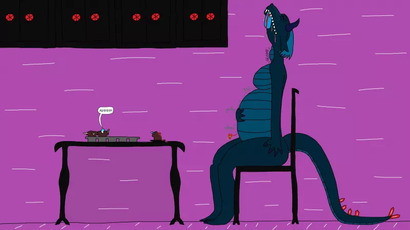 (HARD VORE) Munching Micro Muffins (OC by CryoDrago) by CryoDrago