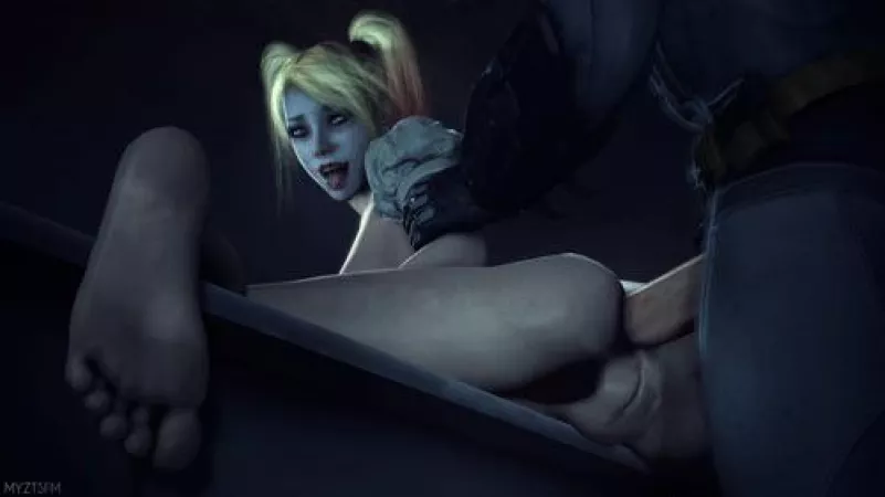 Harley gets butt fucked by bats by Short-Gift