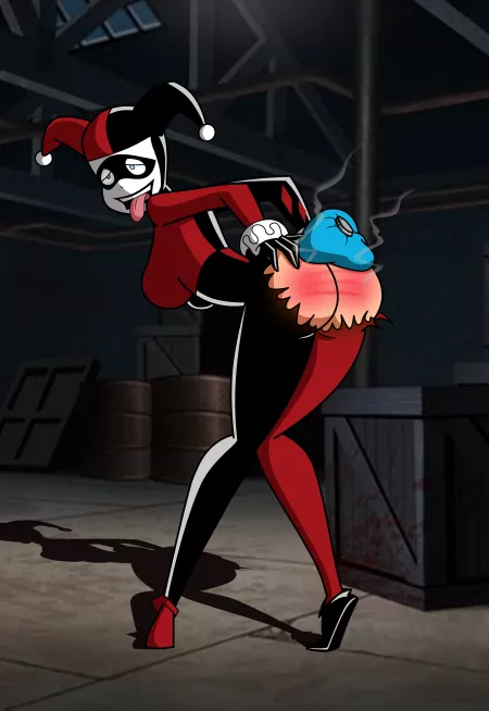 Harley got the ass tore up (Grimphantom) by TheTruelyMadLad