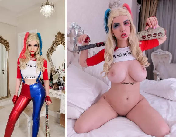 Harley Quinn by Caylinlive by IamCaylin