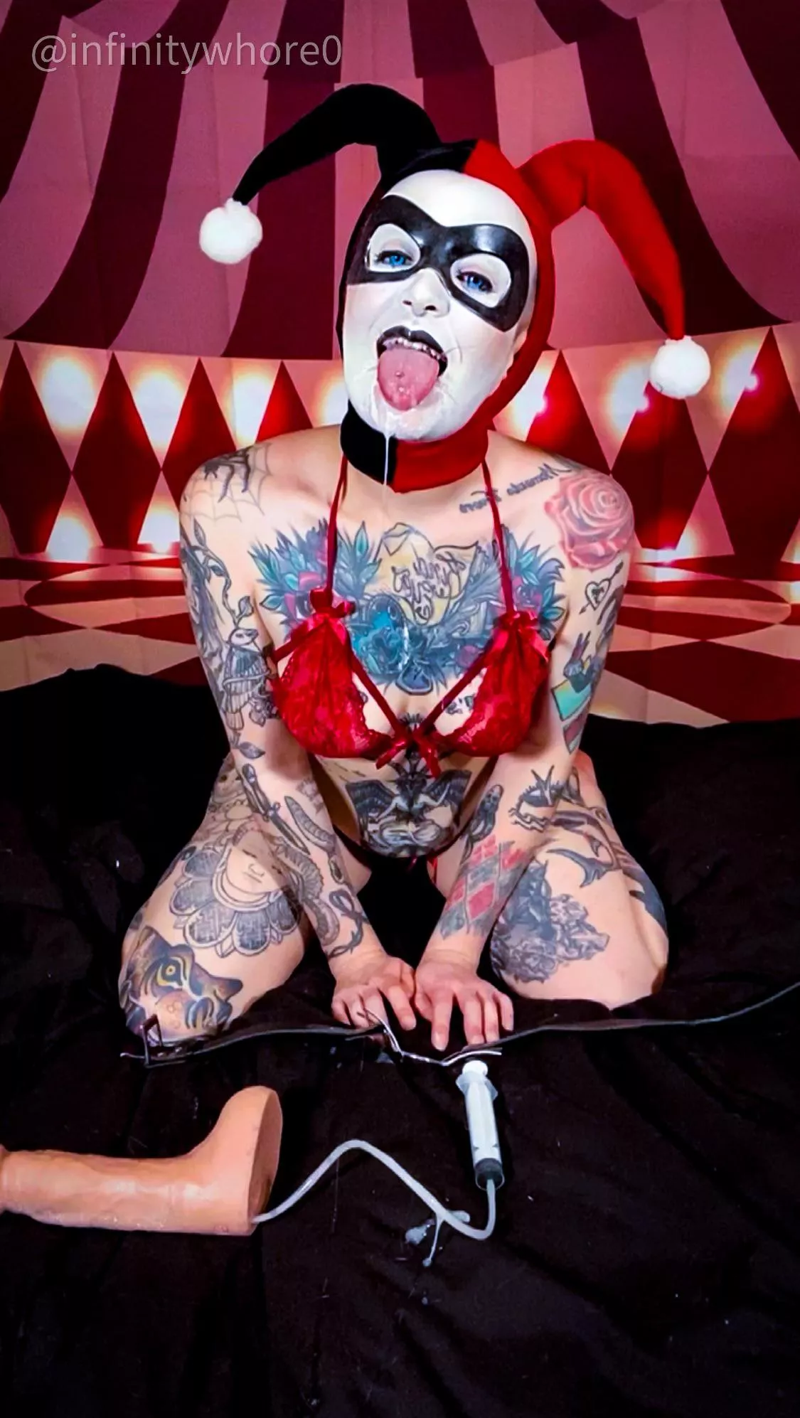 Harley Quinn by InfinityWh0re (post spider gag scene) posted by InfinityWhore0