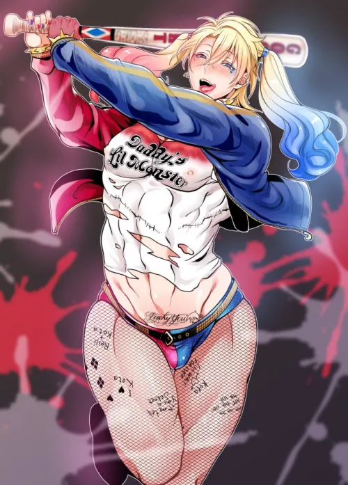 Harley quinn cosplay by hellish_cold