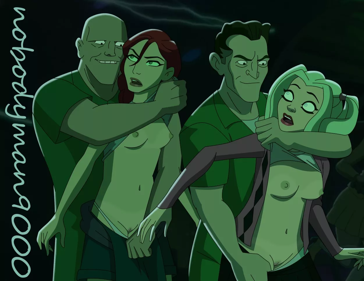 Harley Quinn & Poison (nobodyman9000) [Harley Quinn] posted by nobodyman9000