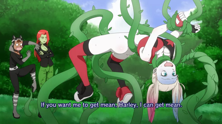 Harley Quinn Tentacle Fuck while Poison Ivy and Catwoman Watch. (Threetwigs) [DC Universe] by 3Twig