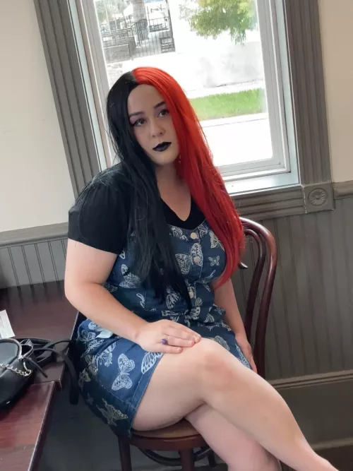 Harley Quinn vibes 🖤❤️ by lizabeti123