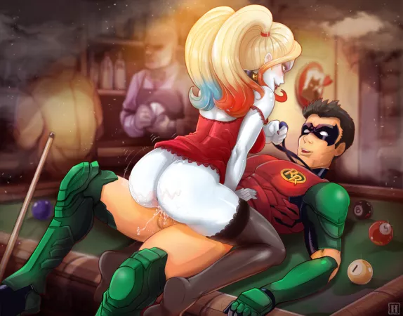 Harley riding Robin by ppsucked24