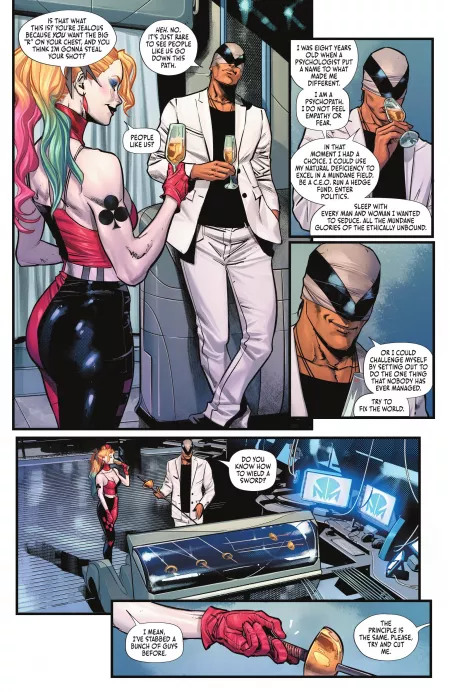 Harley's shiny behind [Batman #105] by sabhall12