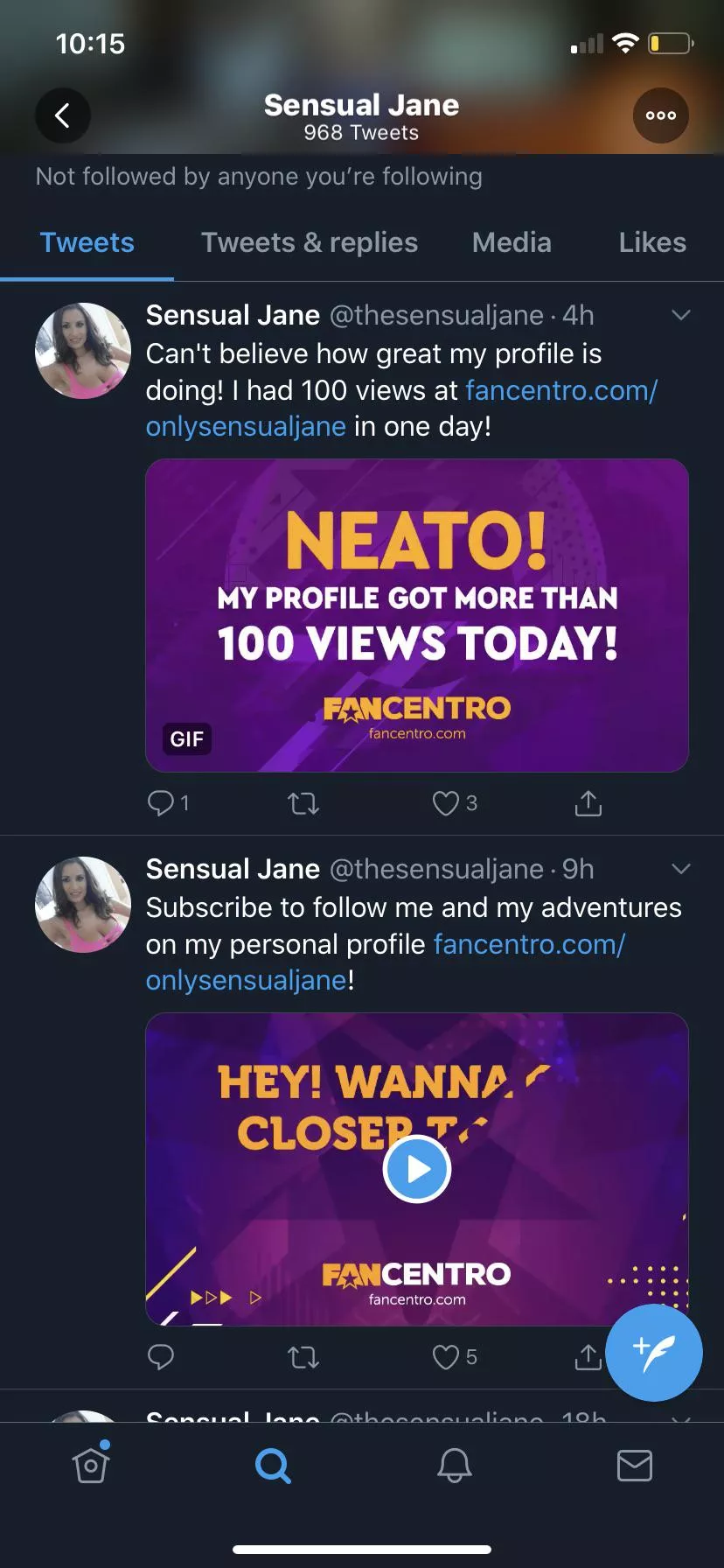 Has anyone here subscribed to her fancentro? Just wondering to see if its any good after her onlyfans seemed like a ripoff posted by [deleted]