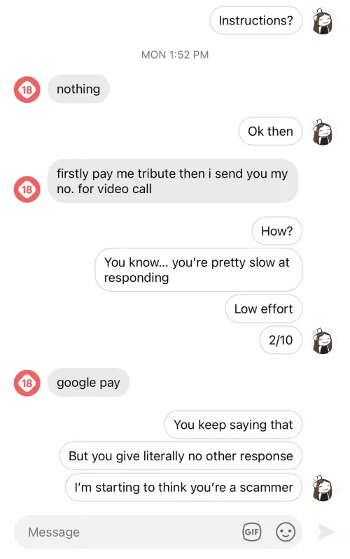 Has anyone noticed findommes messaging you randomly from commenting on this sub? I’m a domme and I still get them. 🤷🏻‍♀️ by sexy-thoughts