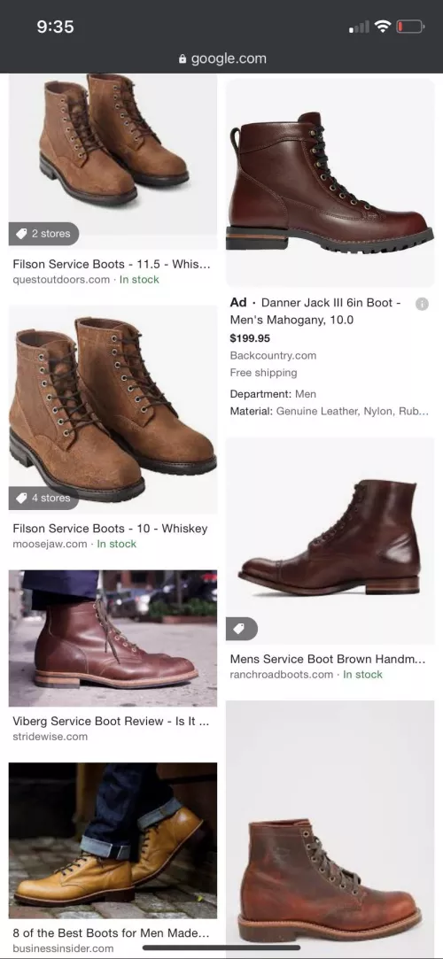 Has anyone seen an extra wide, EEE, service boot? I don’t think they exist. by QuincyThePigBoy