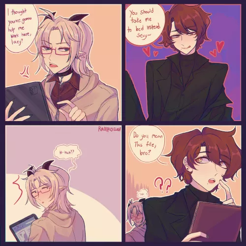 hate it when that happens [OC] by aoiriie