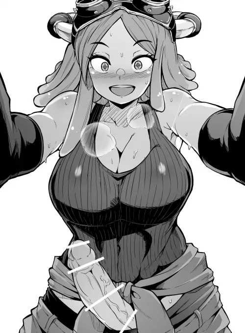 Hatsume Mei (credit: @makin_tama2) [Boku no Hero] by alice_zero