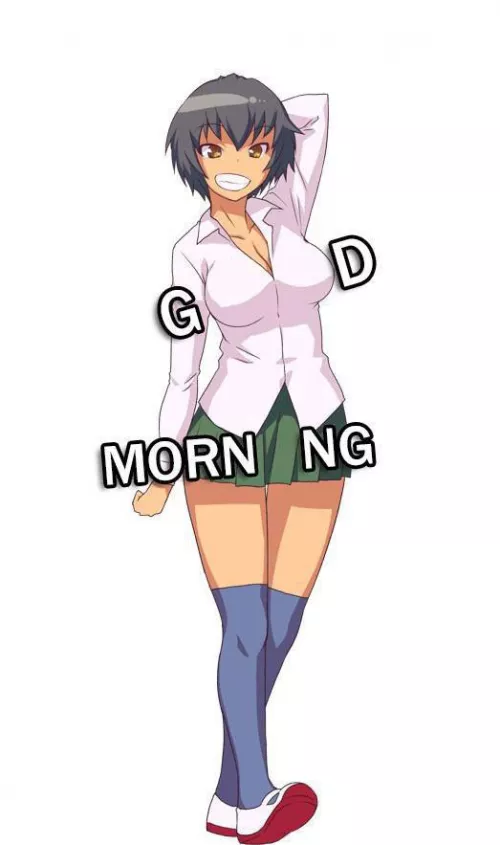 Have a great day ! (Someone know where is she from ?) by KingRufiDawn