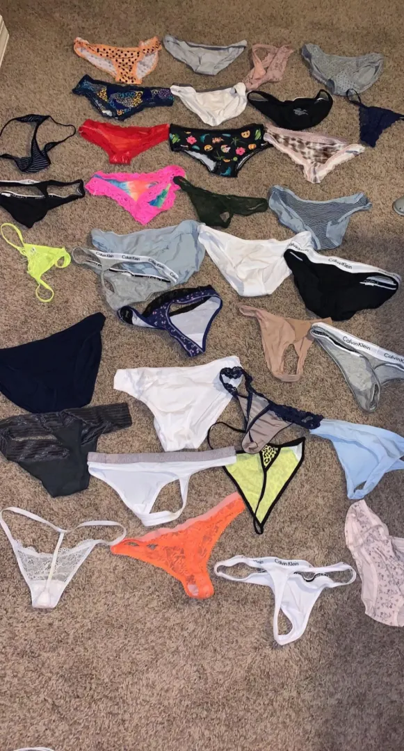 Have too many panties and I’m in a giving mood so I’ll give away worn 36 hour worn panties to 3 lucky people😘 hit me up to choose a pair posted by calvinthongboy
