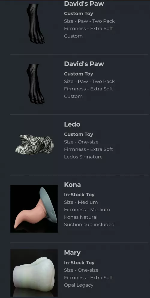 Haven't gotten anything in a while, so I splurged a bit. by Ferrum115