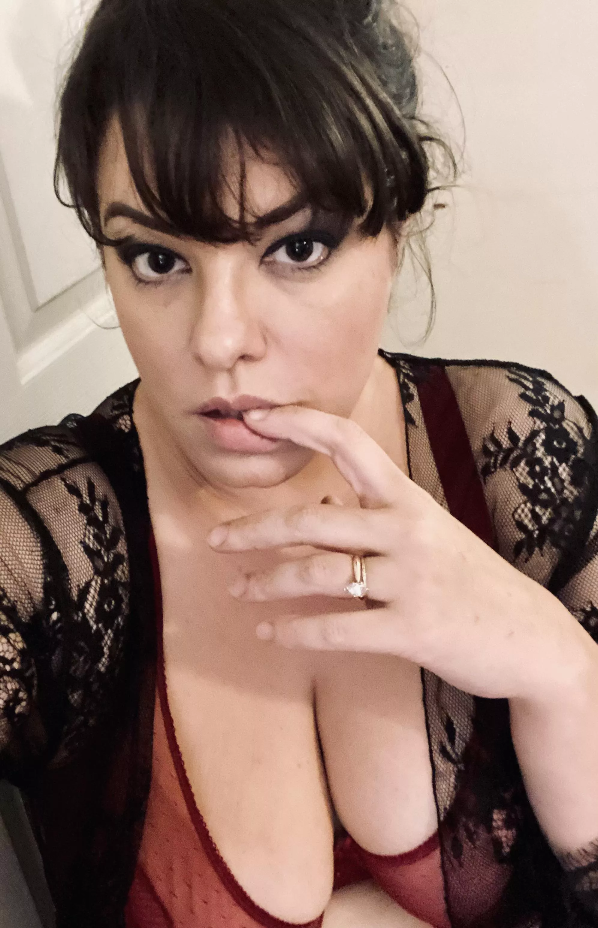 Haven't had bangs since high school....do they suit me? posted by FireisMagick