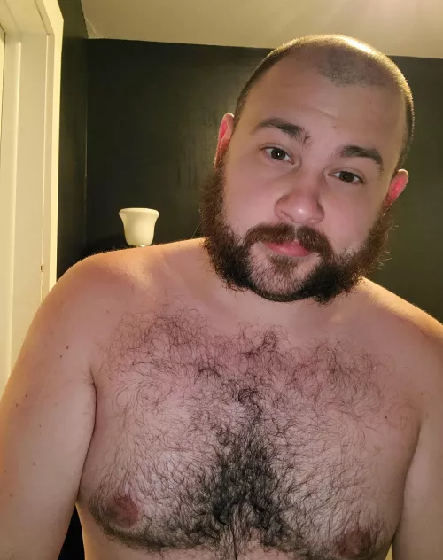 Haven't posted a pic in forever ✌ that after showered fluff is real by whaddupholmes_