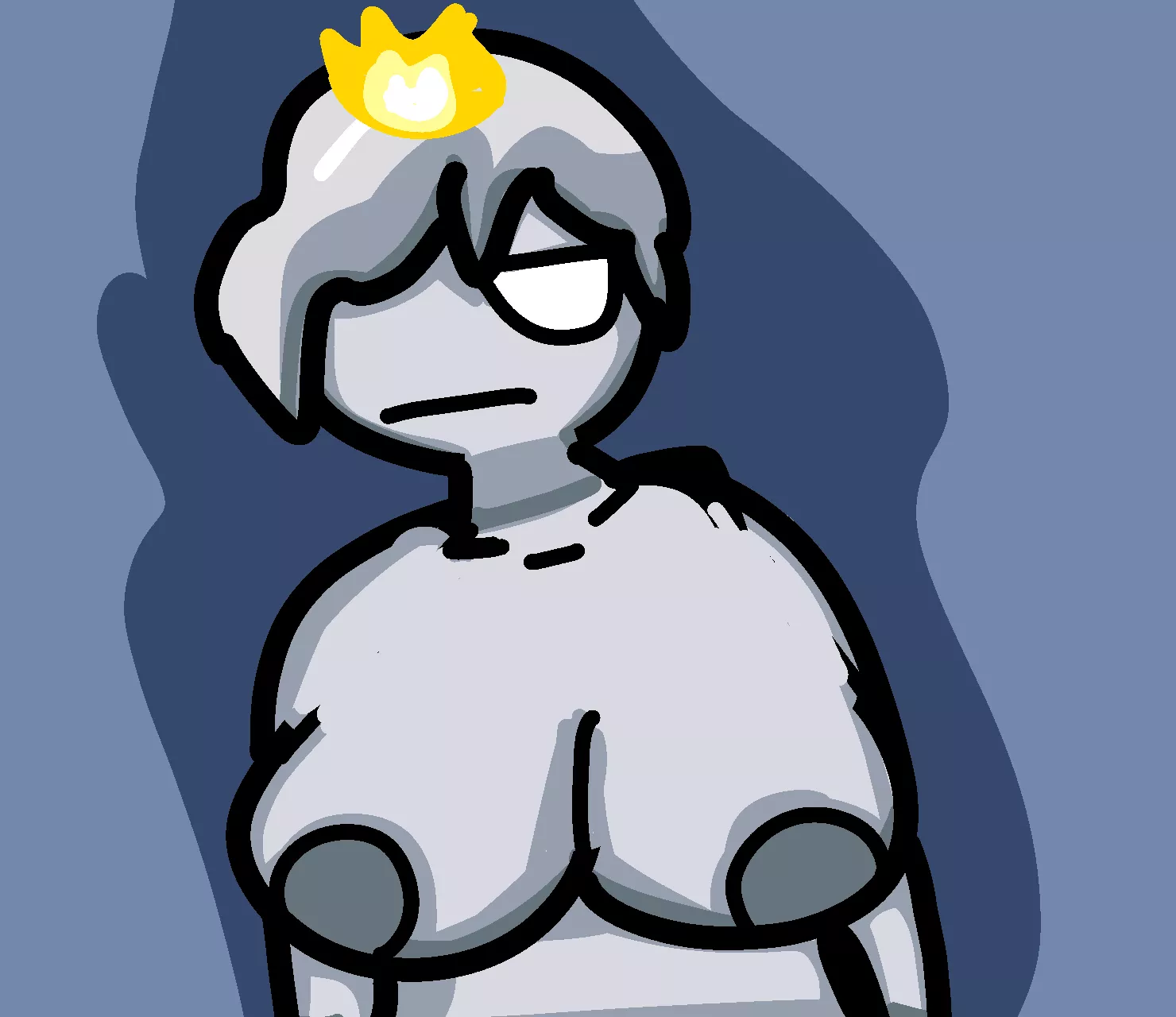 Haven't seen maid of the mist on this sub. So i decided to draw her! (Also shes a unused boss that was replaced by min min) posted by saupig