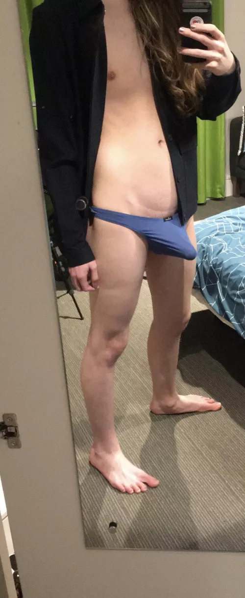 Having a ‘play’ during a zoom meeting ;) by IridescentBlack