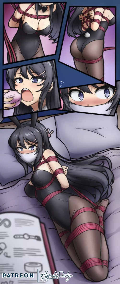 Having a sexy bunnygirl cosplayer be tied up and gagged would be a dream by I_TiedMy12yrCousin