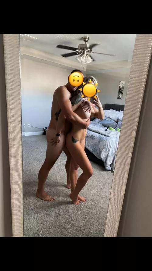 Having a sexy night at home and looking for a hot couple for a fun chat…. Any takers? 😉😘 by SameWithoutTheE
