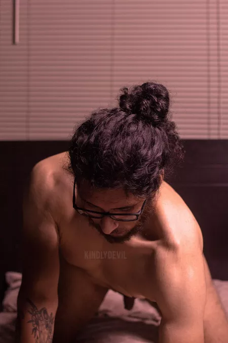 Having fun before bedtime by Kindlydevil