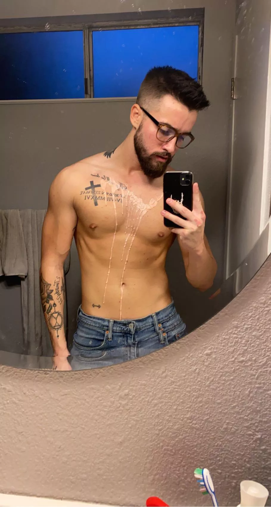 Having fun with some hot wax;)) posted by Chase-london