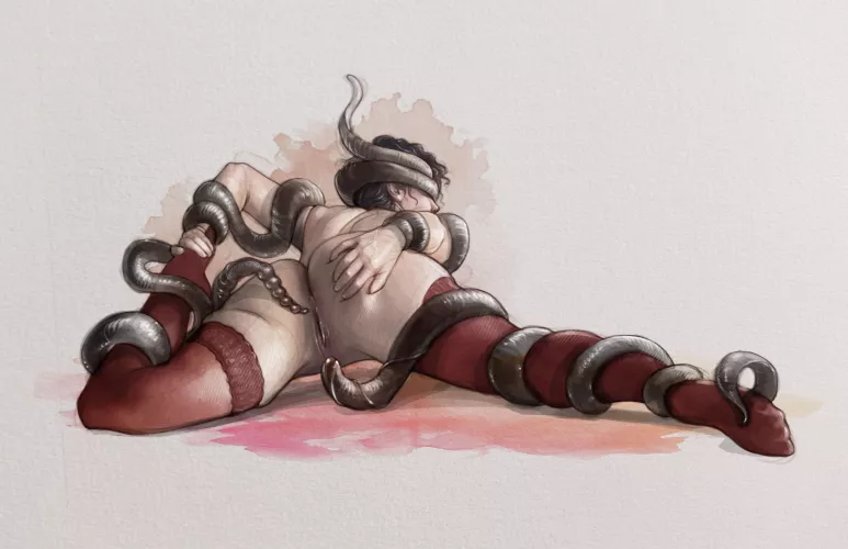 Having some fun with friends (female) by clearlyselfloathing