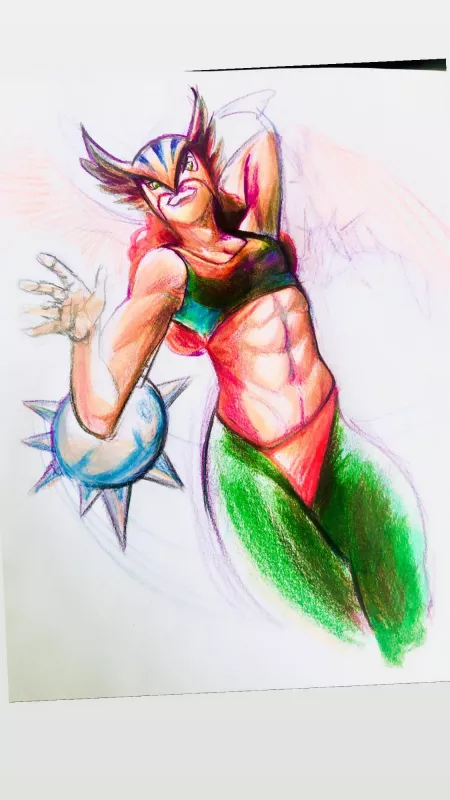 Hawkgirl abs (cksongz) [justice-league] by Cksongz