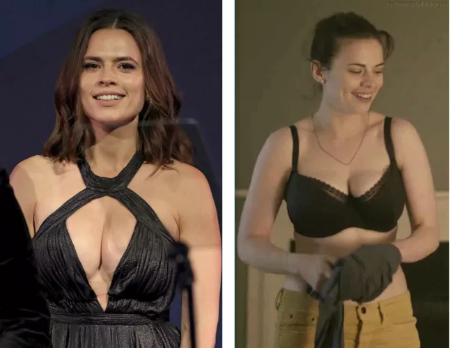 Hayley Atwell's huge british tits by chew_hs