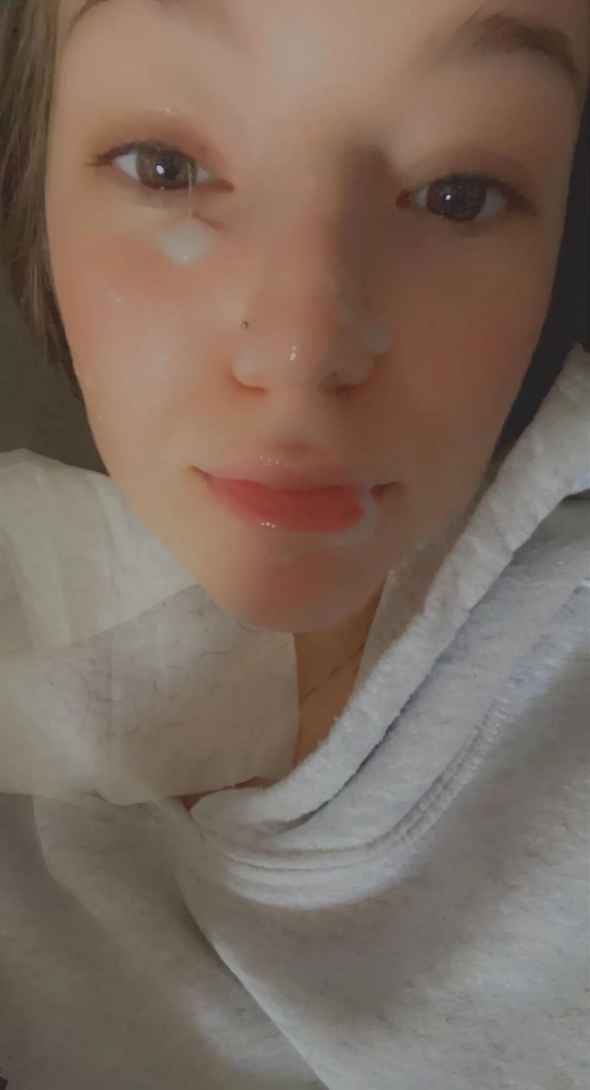 He always gets it in my eye hehe posted by Sweet-Interaction100