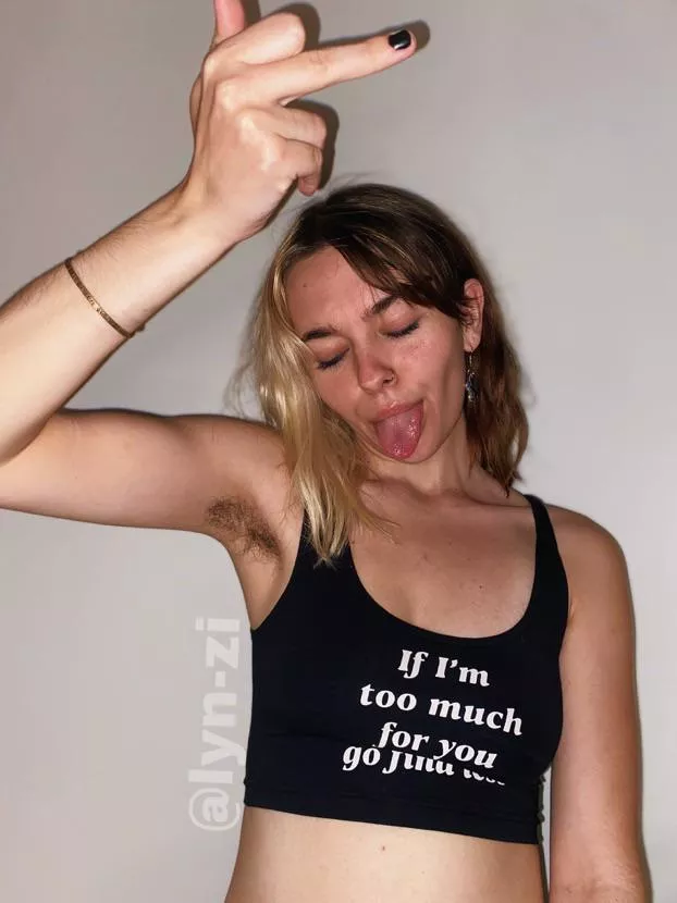 he didn’t like my armpit hair, you love it though don’t you? posted by clammyimposter