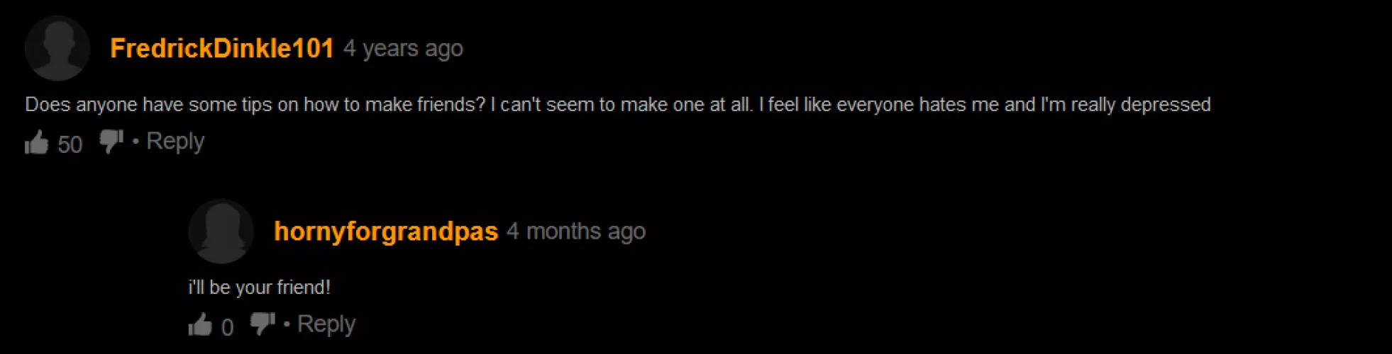 He just wants some friends by Kyro_Official_