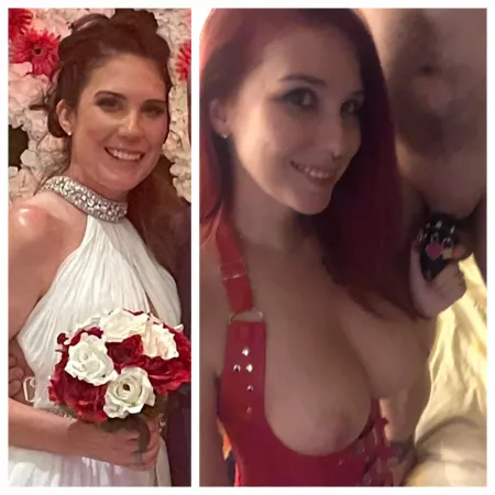 He put a ring on my finger, I put a cage on his cock. by MrMzRoxy89