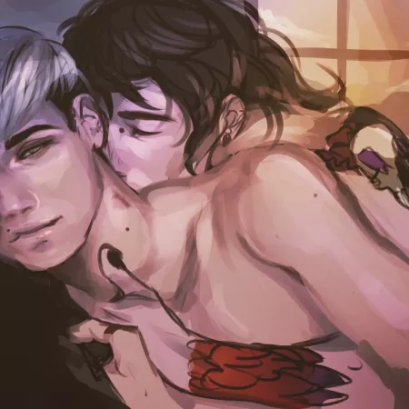 He tastes like you only sweeter, by Athrennn by Belledame-sans-Serif