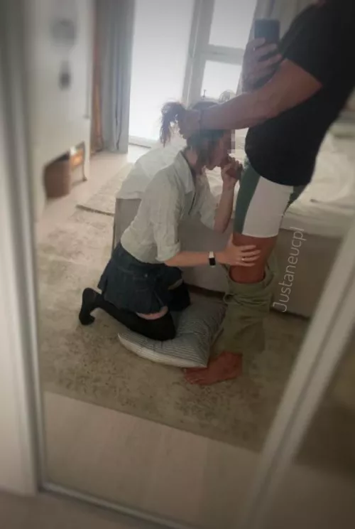 He wanted me to dress like a schoolgirl then he sent this pic to my husband by justaneucpl