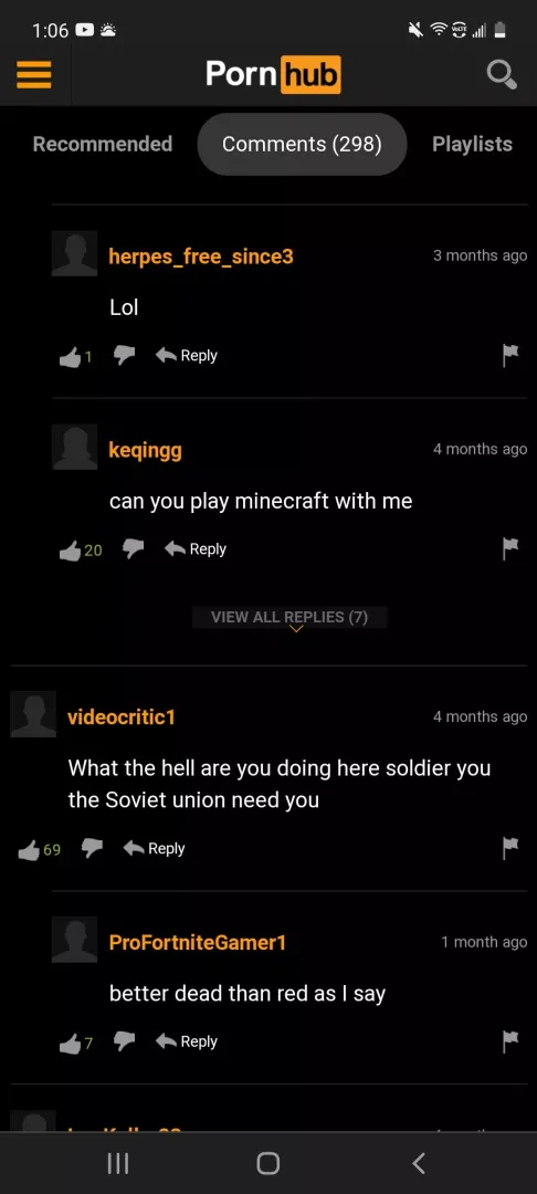 He wants someone to play minecraft with him posted by sjwkaren69